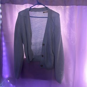 Cute light blue cardigan very thin an basic but so very soft and cozy